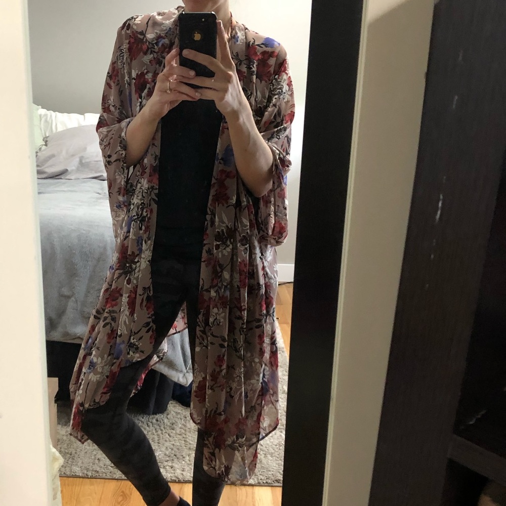 Pinkblush Maternity Kimono